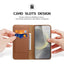 Dėklas Dux Ducis Hivo skirtas Samsung S936 S25 Plus rudas
