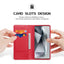 Dėklas Dux Ducis Hivo skirtas Samsung S938 S25 Ultra raudonas