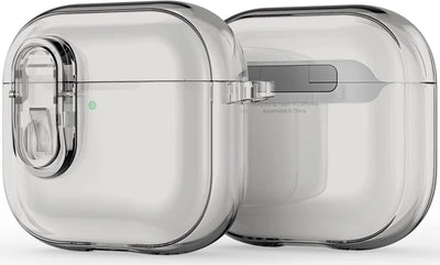 Dėklas Dux Ducis PECL Apple AirPods 4 pilkas