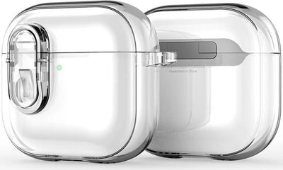 Dėklas Dux Ducis PECL Apple AirPods 4 skaidrus