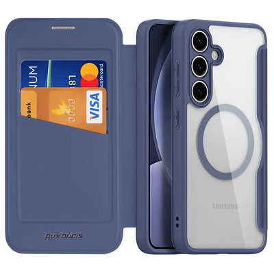 Dėklas Dux Ducis Skin X Pro skirtas Samsung S931 S25 mėlynas