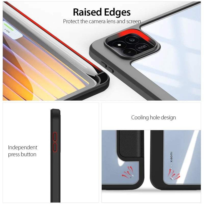 Dėklas Dux Ducis Toby Xiaomi Pad 7/Pad 7 Pro juodas