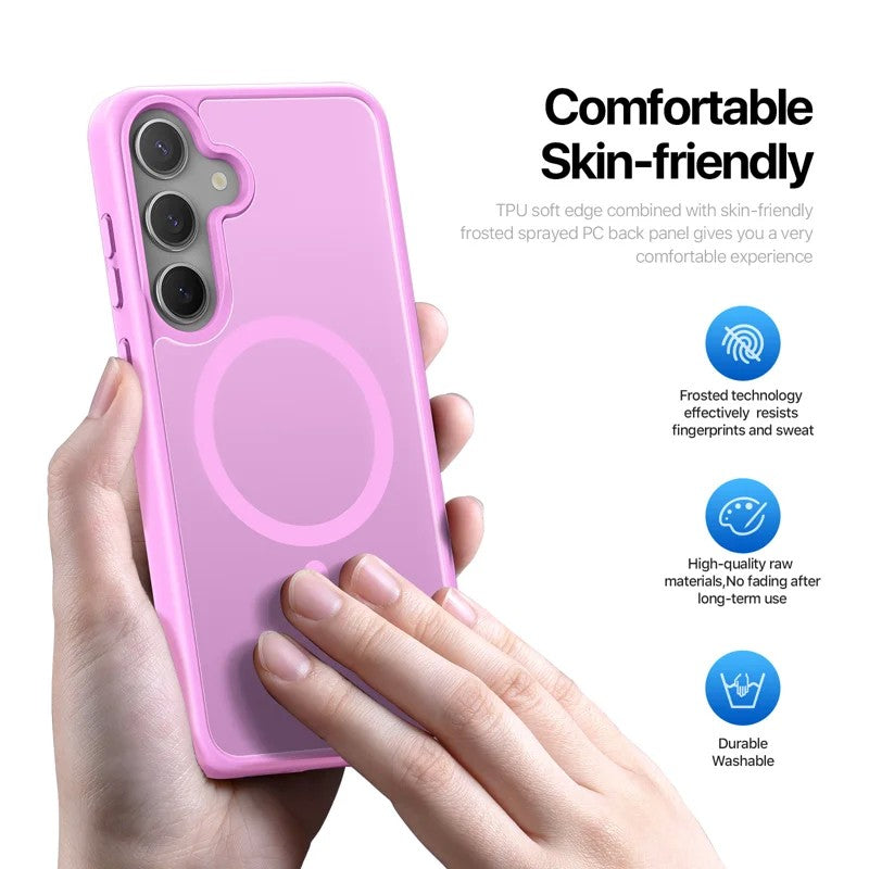 Dėklas Dux Ducis Yind skirtas Samsung S936 S25 Plus rožinis
