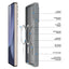 Dėklas Dux Ducis Yind skirtas Samsung S938 S25 Ultra pilkas