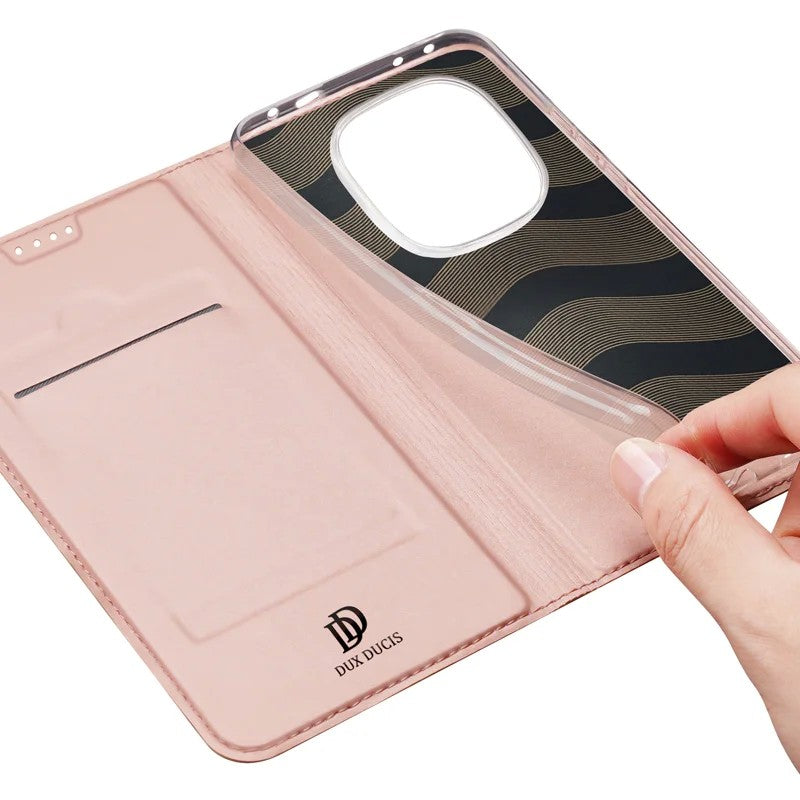 Dėklas Dux Ducis Skin Pro Xiaomi Redmi Note 14 Pro 5G/Poco X7 rožinio aukso