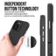 Dėklas Perfectionists Triangle Mag Case Apple iPhone 16 Pro juodas