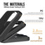 Dėklas Perfectionists Triangle Mag Case Apple iPhone 16 Plus juodas