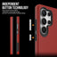 Dėklas Perfectionists Triangle Case Samsung S908 S22 Ultra 5G raudonas