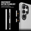 Dėklas Perfectionists Triangle Case Samsung S908 S22 Ultra 5G sidabrinis