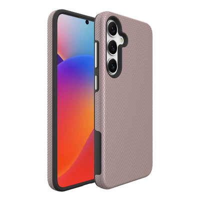 Dėklas Perfectionists Triangle Case Samsung A566 A56 5G rožinio aukso