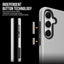 Dėklas Perfectionists Triangle Case Samsung A566 A56 5G sidabrinis
