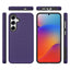 Dėklas Perfectionists Triangle Case Samsung A366 A36 5G violetinis
