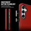 Dėklas Perfectionists Triangle Case Samsung G991 S21 5G raudonas