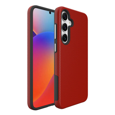 Dėklas Perfectionists Triangle Case Samsung S901 S22 5G raudonas