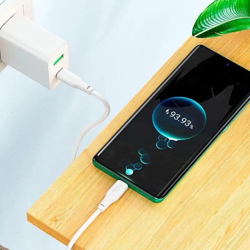 USB kabelis Hoco X93 100W USB-C to USB-C 2.0m baltas
