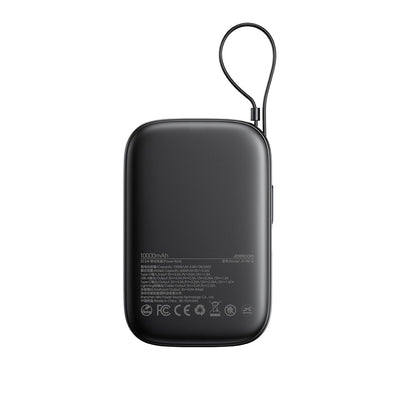 Išorinė baterija Power Bank Joyroom JR-PBF18 22.5W with Lightning cable 10000mAh juoda