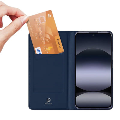 Dėklas Dux Ducis Skin Pro Xiaomi Redmi Note 14 4G tamsiai mėlynas