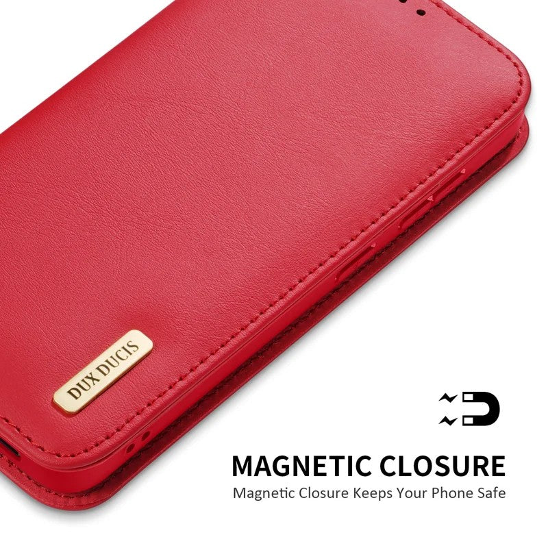 Dėklas Dux Ducis Hivo skirtas Samsung S937 S25 Edge raudonas