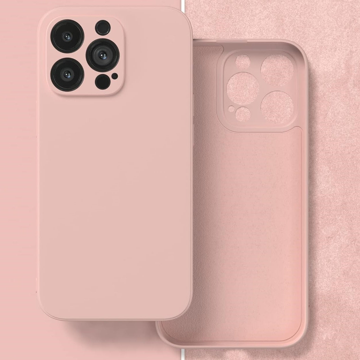 Dėklas Liquid Silicone 1.5mm Samsung S937 S25 Edge rožinis
