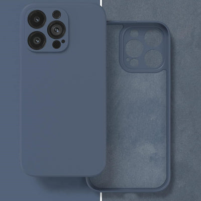 Dėklas Liquid Silicone 1.5mm Samsung S937 S25 Edge tamsiai mėlynas
