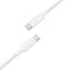 USB kabelis Acefast C18-03 60W USB-C to USB-C 1.2m baltas