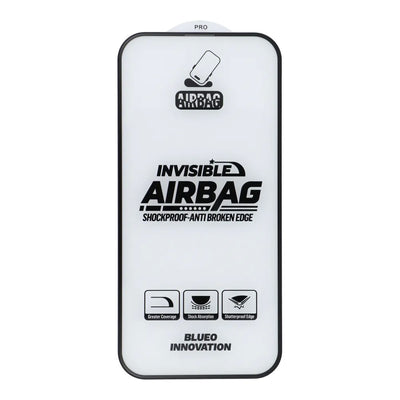 LCD apsauginis stikliukas 5D Mr. Monkey Glass (Airbag Anti-Broken) Apple iPhone 16 Pro juodas