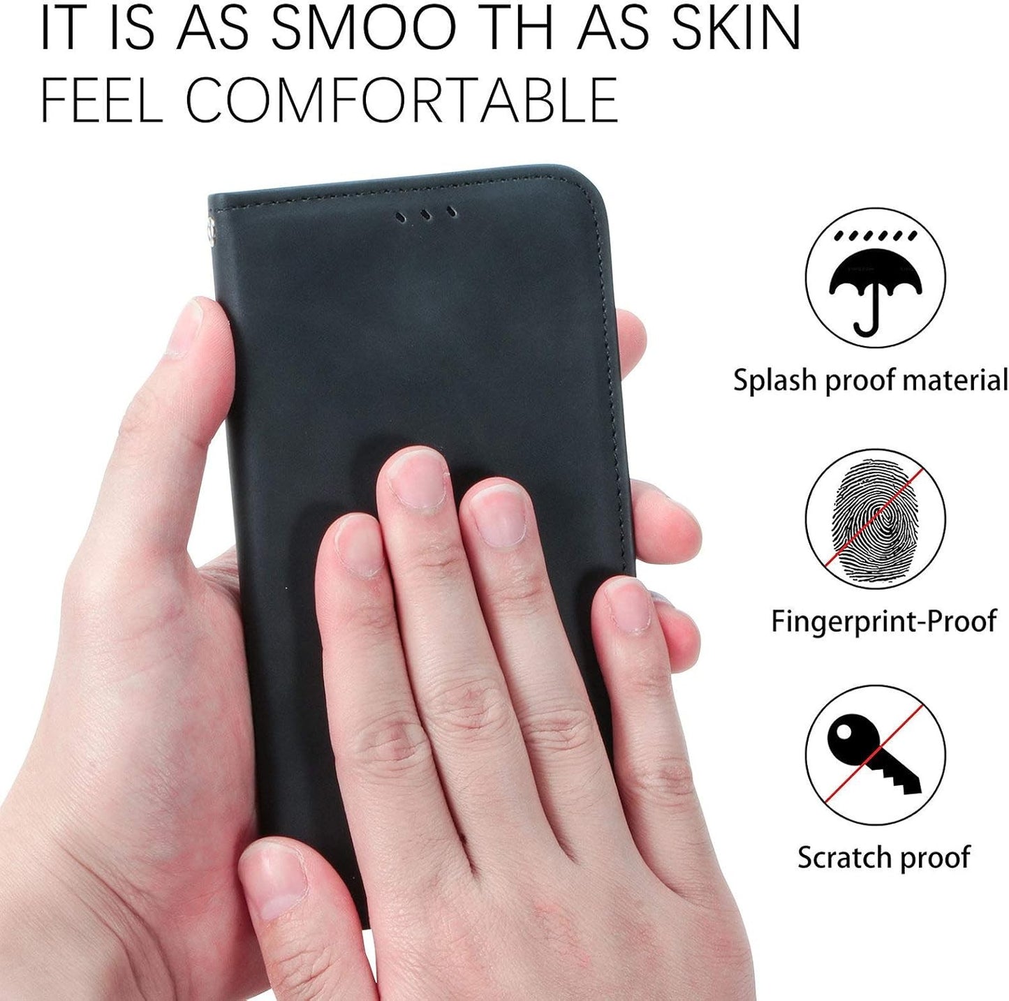 Dėklas Business Style Xiaomi Poco F7 Pro juodas