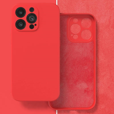 Dėklas Liquid Silicone 1.5mm Xiaomi Redmi A5/Poco C71 (171,7x77,8x8,26) raudonas