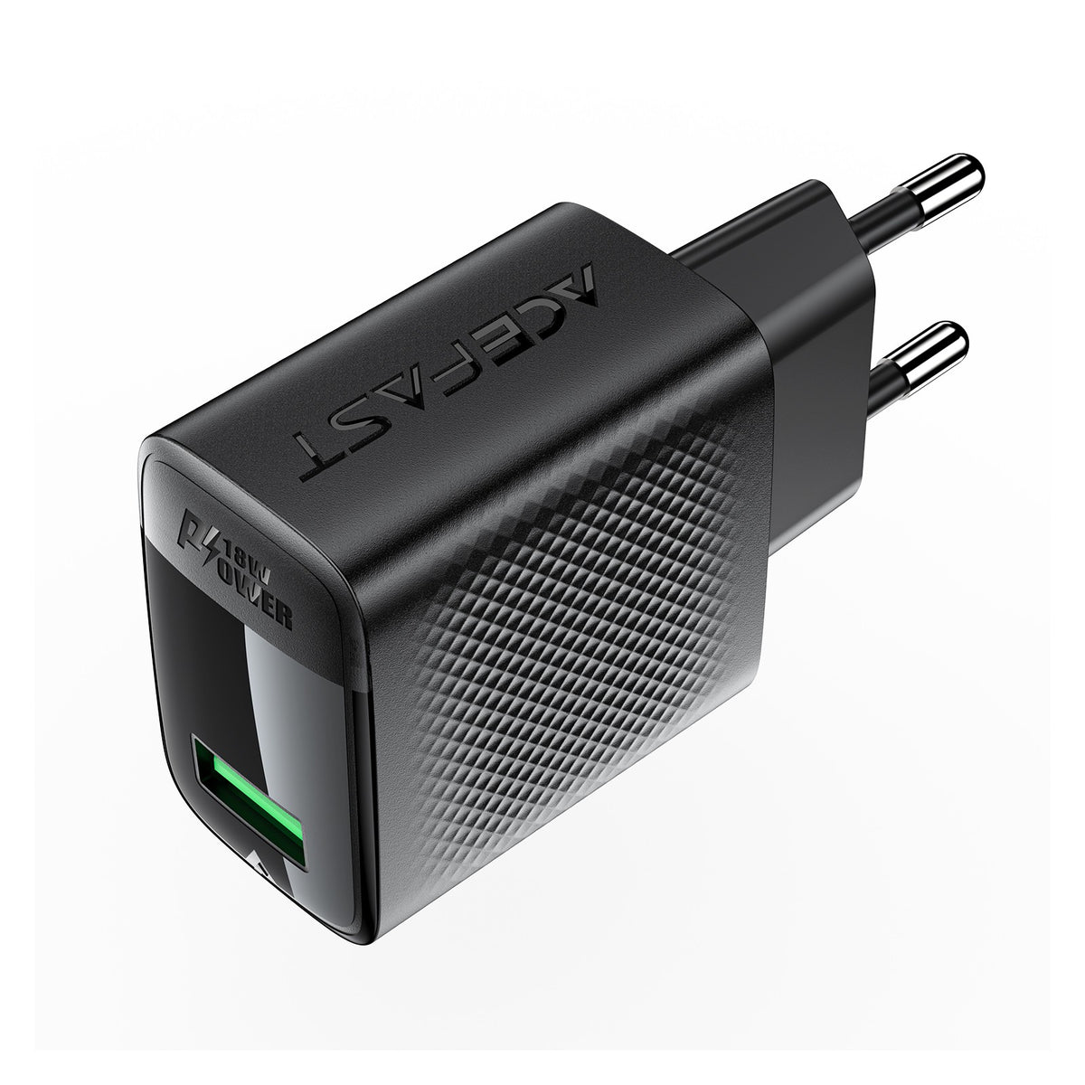 Įkroviklis Acefast A90 18W USB-A juodas
