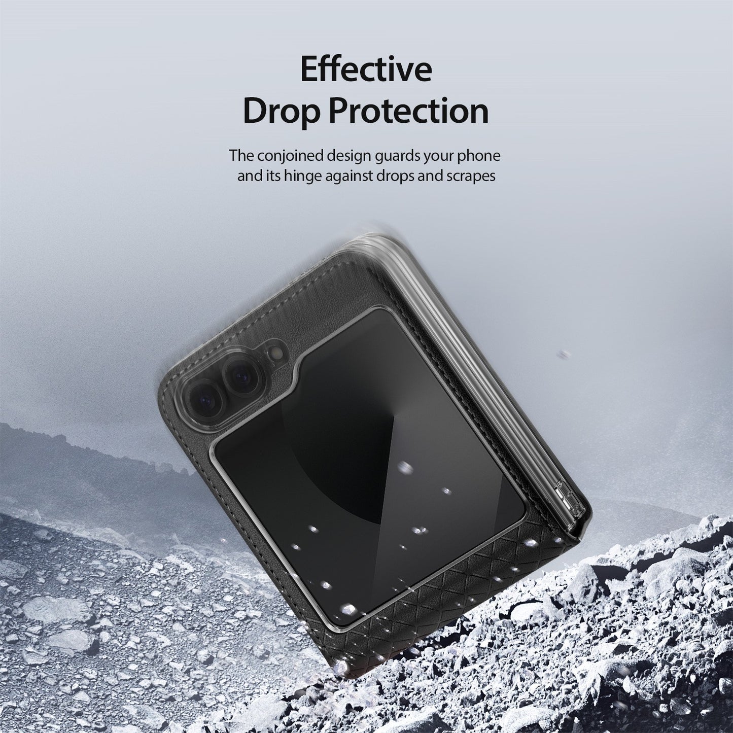 Dėklas Dux Ducis Bril Samsung F751 Z Flip7 rožinis