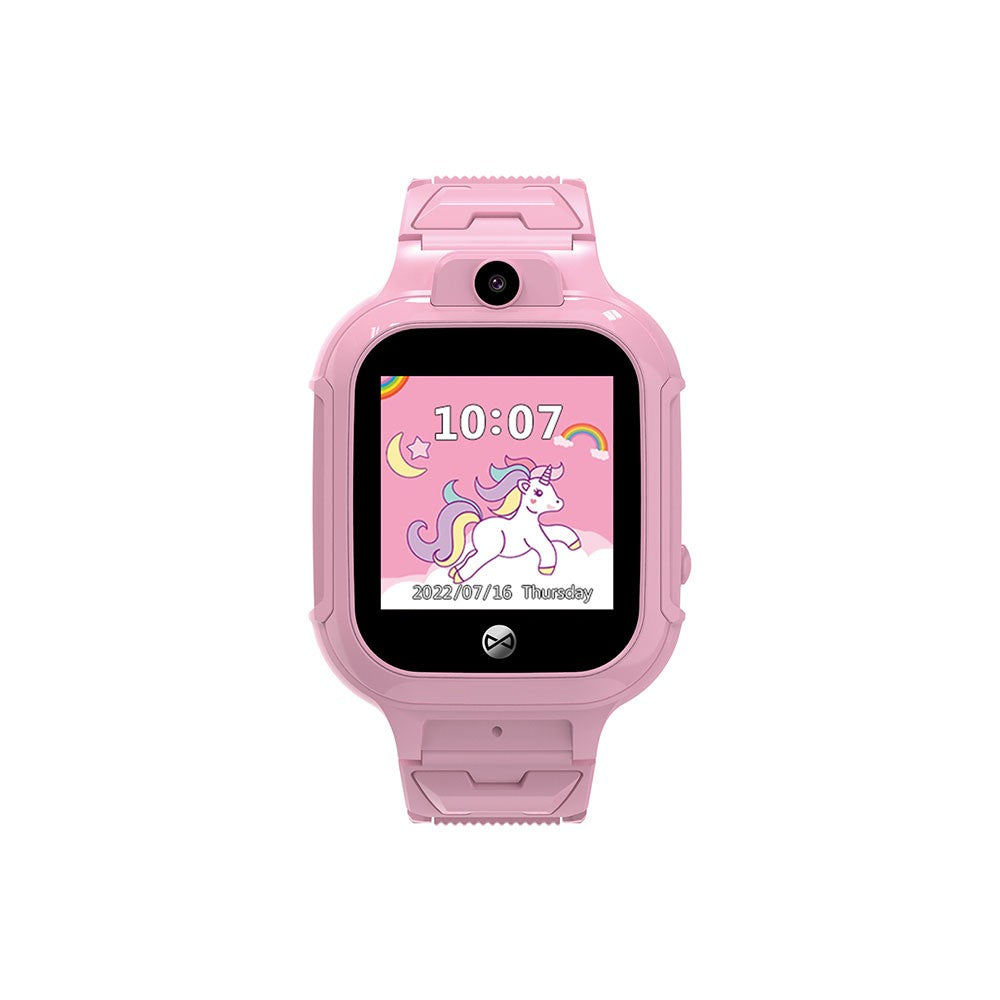 Išmanusis laikrodis vaikams Forever Smartwatch GPS WiFi Kids Look Me! 3 KW-320 rožinis