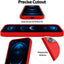 Dėklas Mercury Silicone Case Apple iPhone 16e raudonas