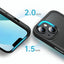 Dėklas Reach Matte MagSafe Apple iPhone 12/12 Pro juodas