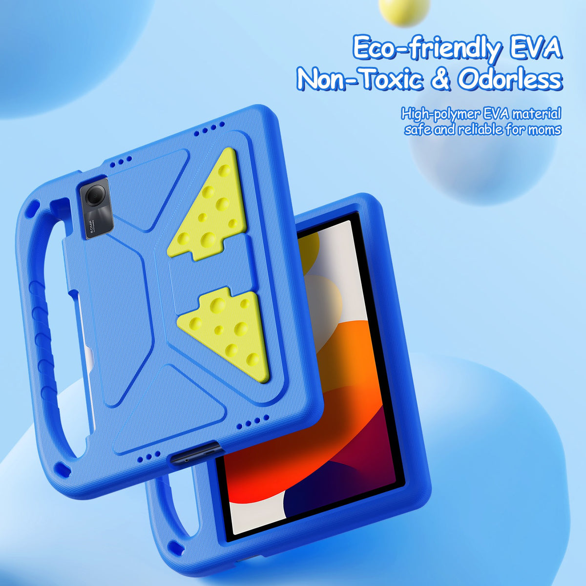 Dėklas Dux Ducis Puff Xiaomi Redmi Pad SE 11.0 mėlynas