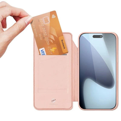 Dėklas Dux Ducis Skin Pro Apple iPhone 17 Pro rožinio aukso