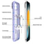 Dėklas Dux Ducis Yind Apple iPhone 17 Air violetinis