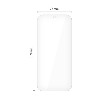 LCD apsauginis stikliukas Tech-Protect Glass Fit+ 2-Pack Google Pixel 9 Pro XL/10 Pro XL