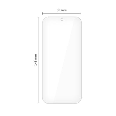 LCD apsauginis stikliukas Tech-Protect Glass Fit+ 2-Pack Google Pixel 9/9 Pro/10/10 Pro
