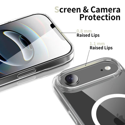 Dėklas Tech-Protect Flexair Hybrid MagSafe Apple iPhone Air skaidrus