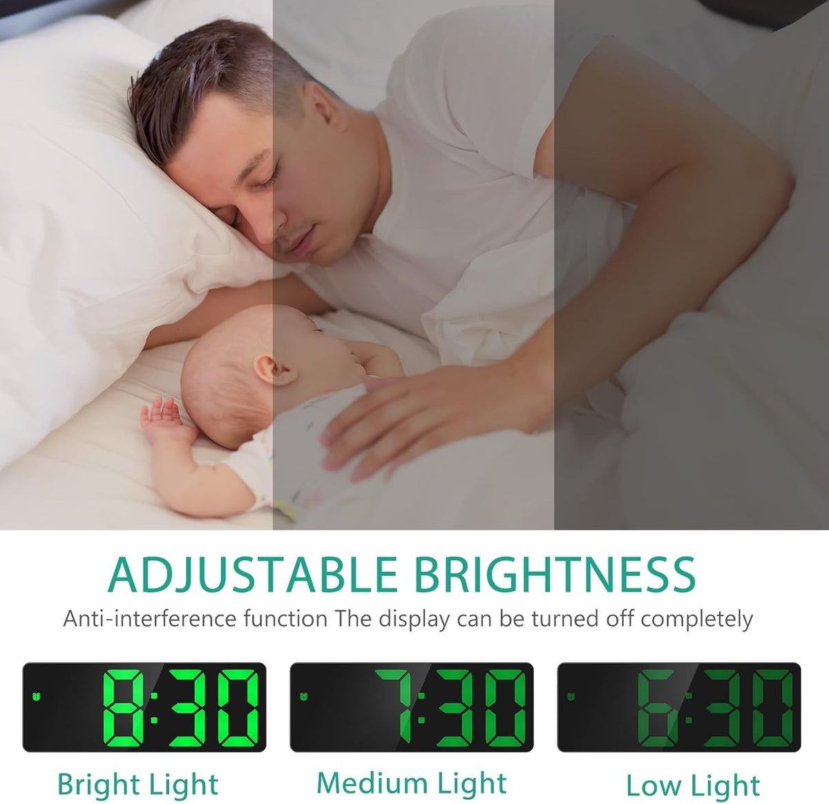 Stalinis LED laikrodis Reach WakeUp-1