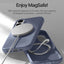Dėklas Mercury Pure Magsafe Silicon Case Apple iPhone 17 levandos pilka