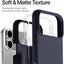 Dėklas Mercury Pure Magsafe Silicon Case Apple iPhone 17 Pro/18 Pro tamsiai mėlynas