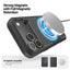 Dėklas Dux Ducis Shld Apple iPhone 17 Pro/18 Pro juodas (Triangle Pattern)