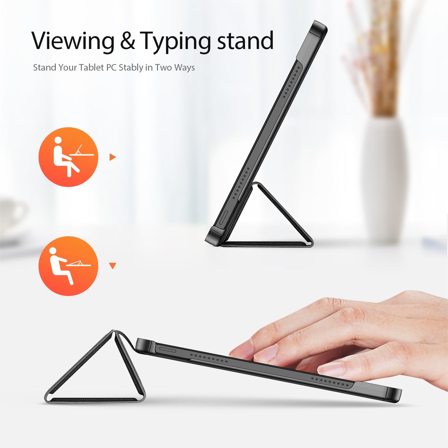 Dėklas Dux Ducis Domo Xiaomi Redmi Pad 2 11.0 tamsiai mėlynas