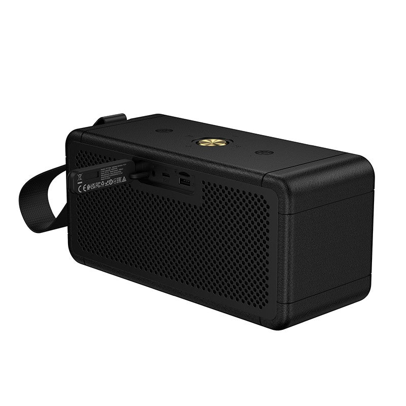 Bluetooth nešiojamas garsiakalbis Hoco HT1 Max juodas