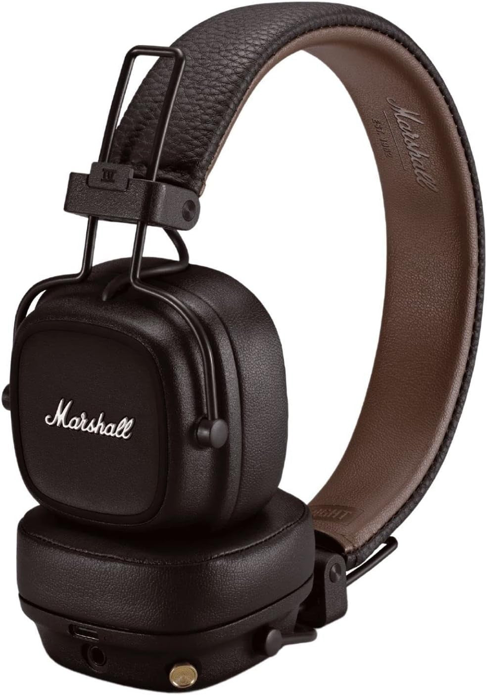 [Grąžinta prekė] Belaidės ausinės Marshall Major IV On-Ear Bluetooth rudos
