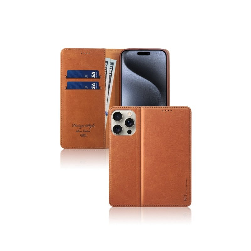 Dėklas HDD Magnetic Wallet Case Samsung A135 A13 4G violetinis