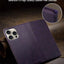 Dėklas HDD Magnetic Wallet Case Apple iPhone 11 violetinis