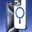 Dėklas HDD Electro MagSafe Case Apple iPhone 15 Pro Max mėlynas