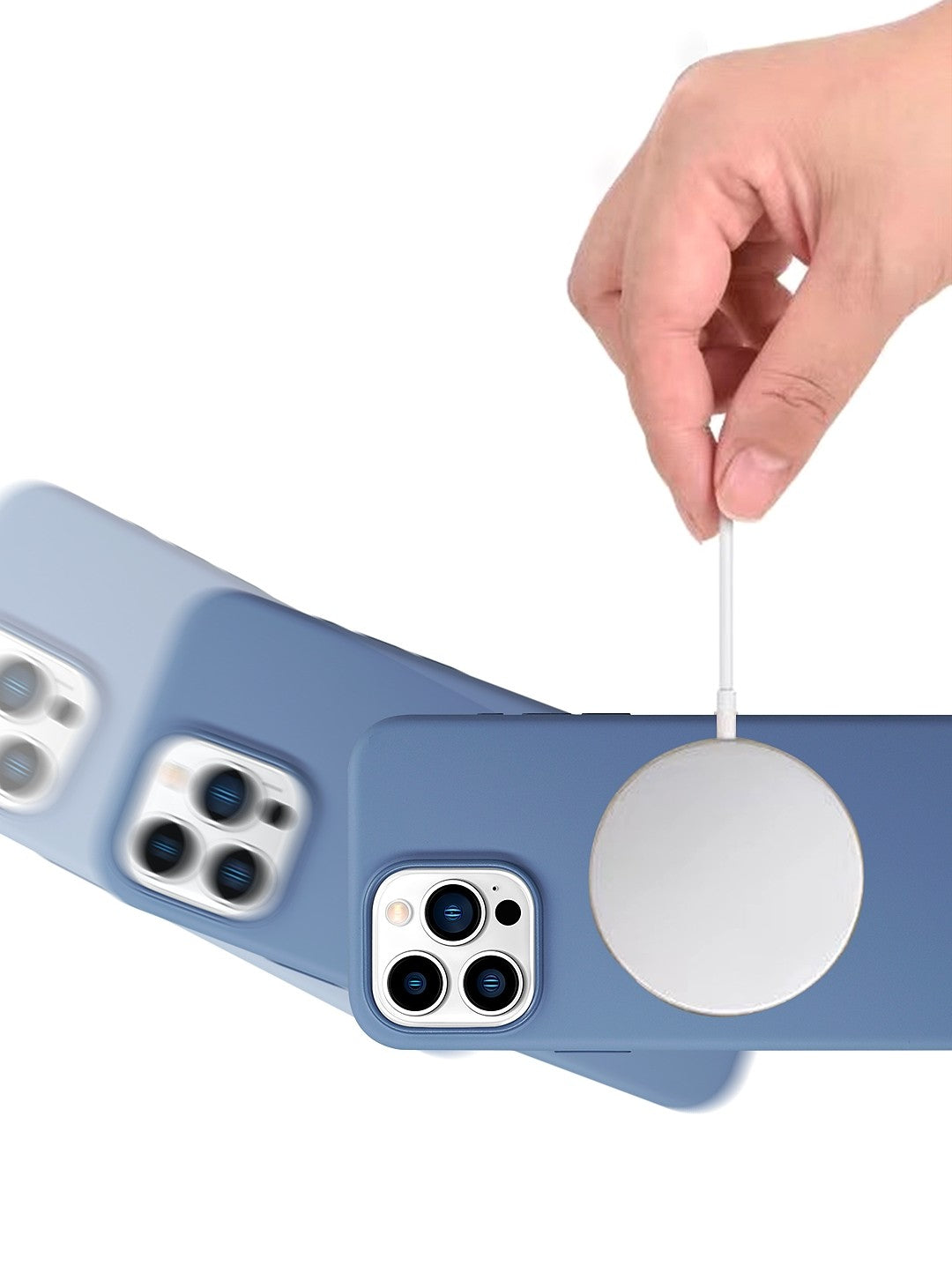 Dėklas HDD Silicone MagSafe Case Apple iPhone Air juodas